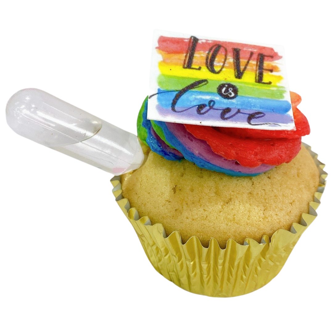 Pride cupcake