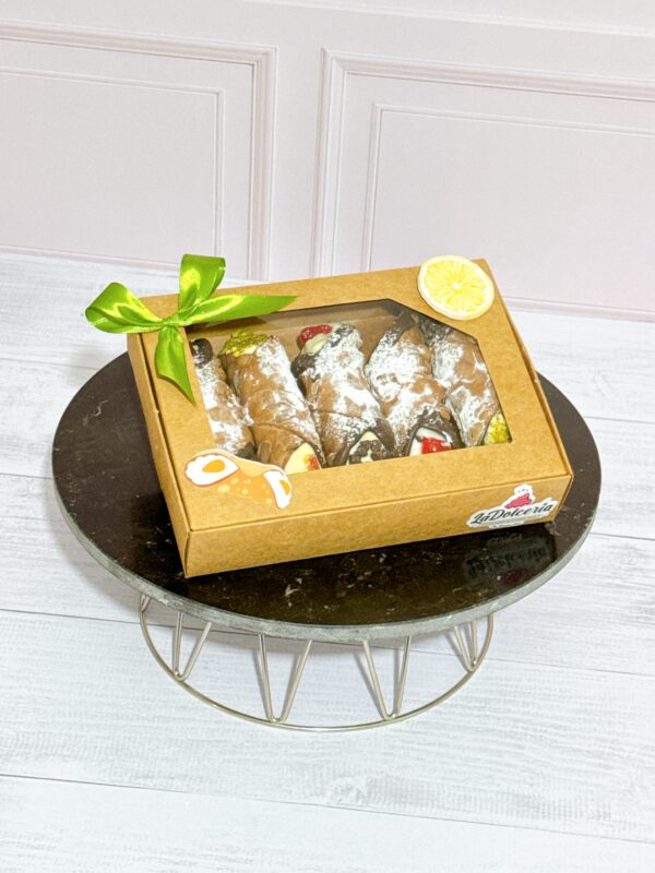 Caja Cannoli "Tesoro Di Sicilia"