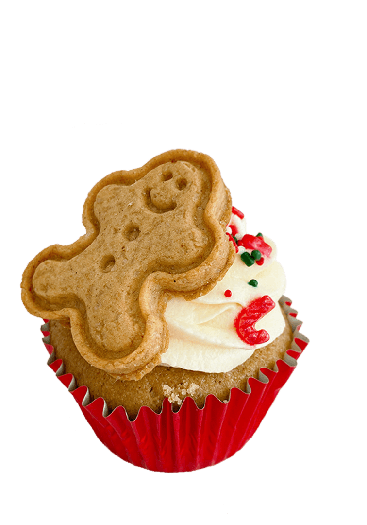 Gingerbread cupcake